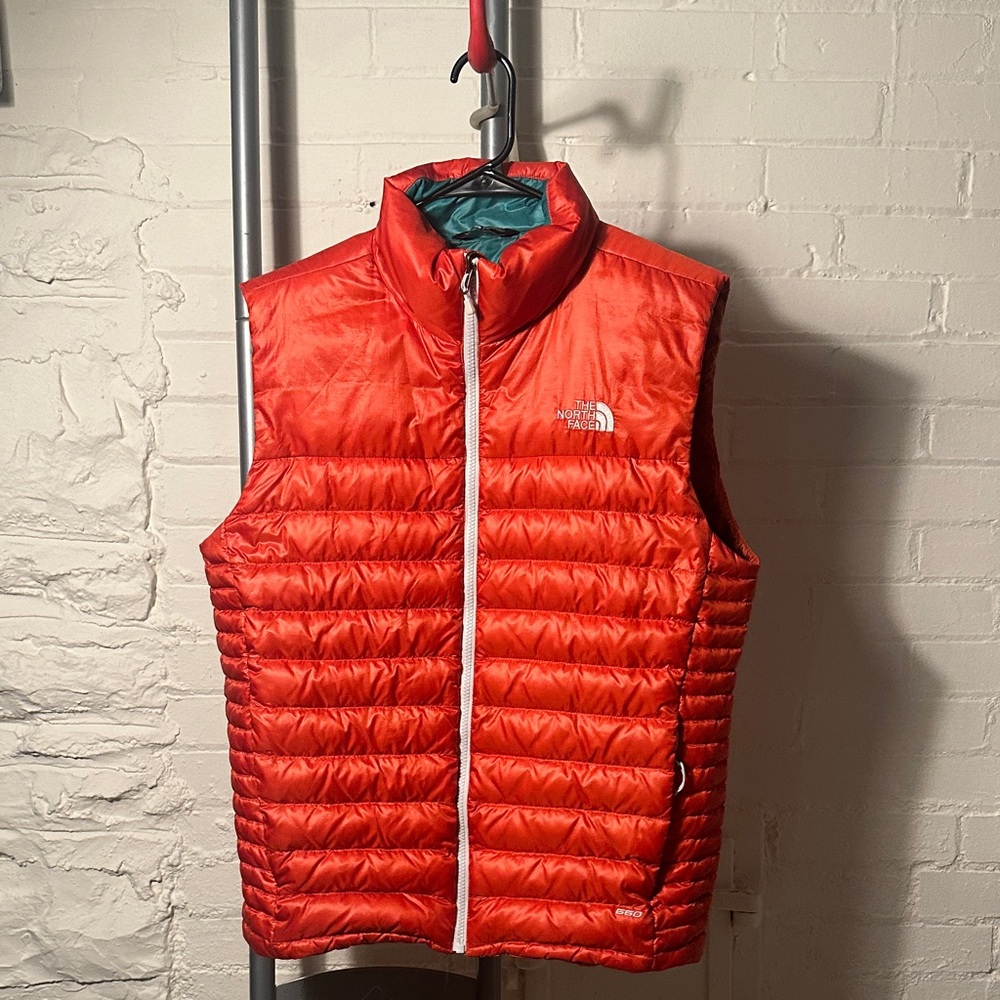 The North Face Men's Vibrant Red Quilted Vest